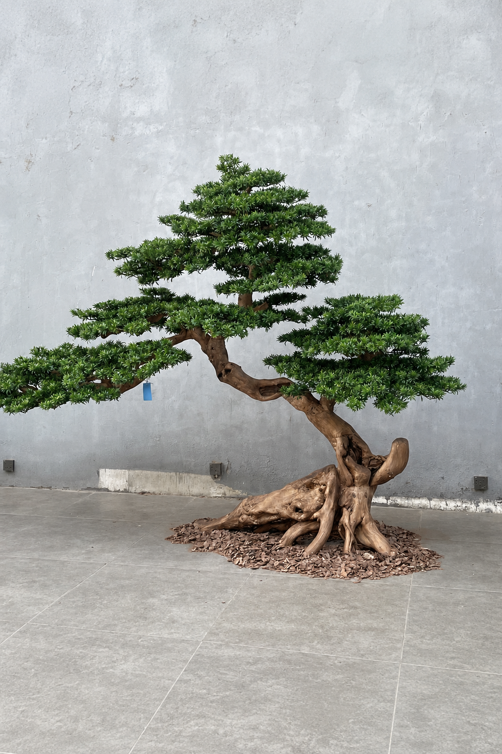 Artificial Bonsai Welcome Pine Tree