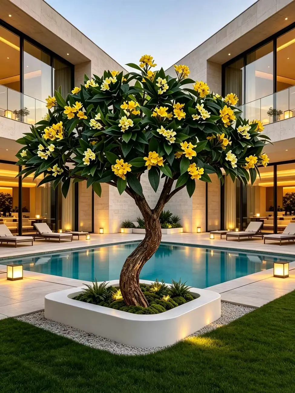 Artificial trees for garden landscape solutions — view 4