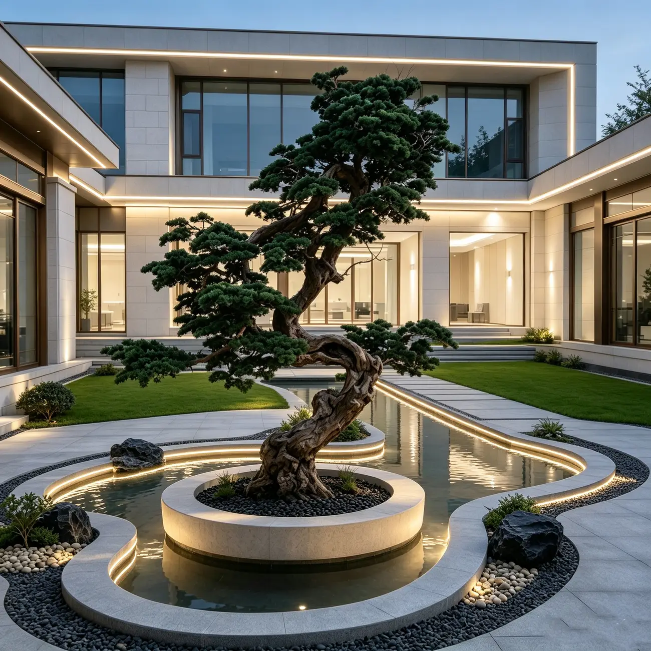 Artificial trees for garden landscape solutions — view 8