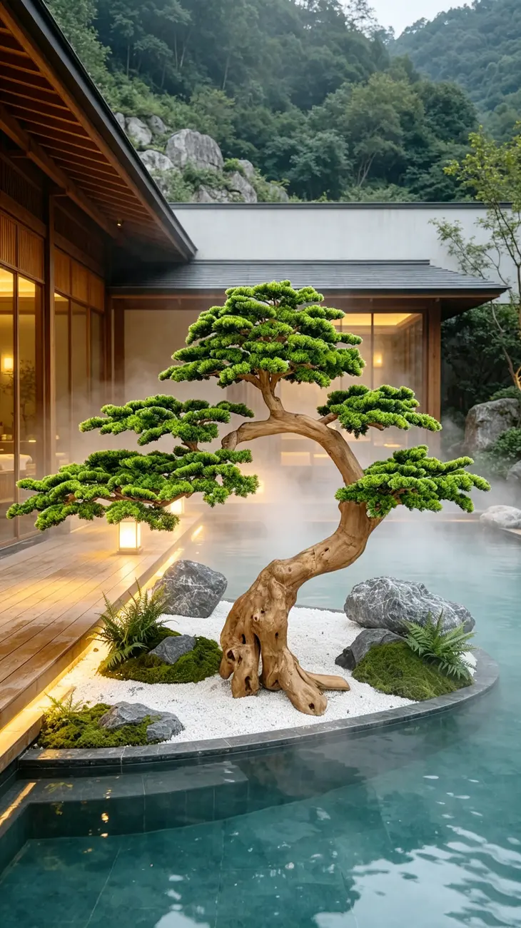 Artificial trees for garden landscape solutions — view 26