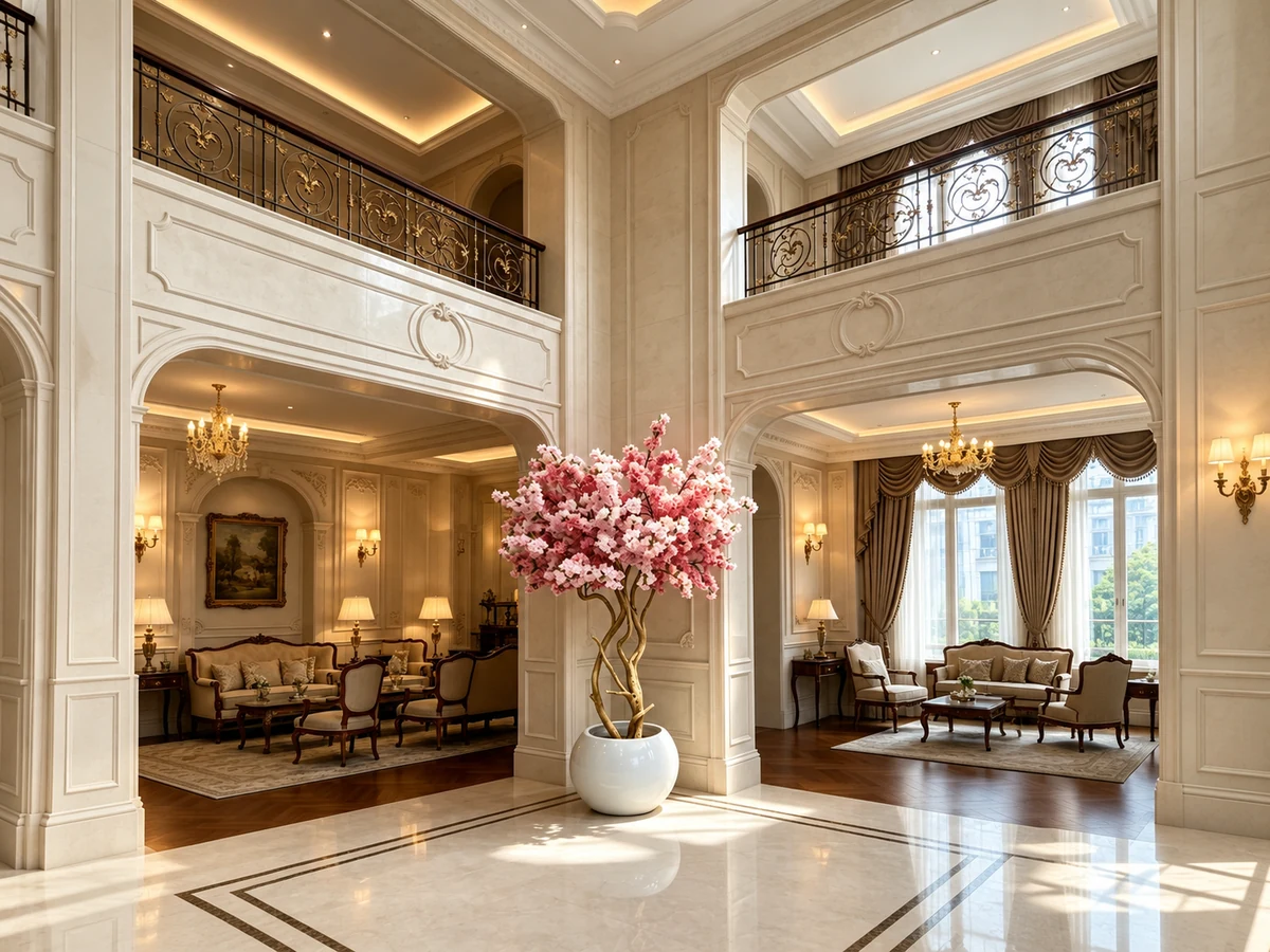 Artificial trees for luxury villa landscape solutions — view 19