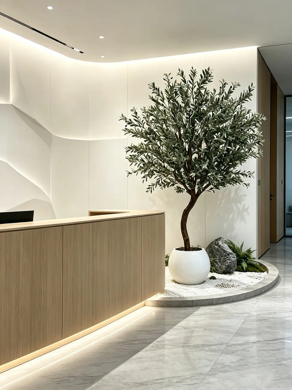 Artificial trees for office greenery solutions — view 9
