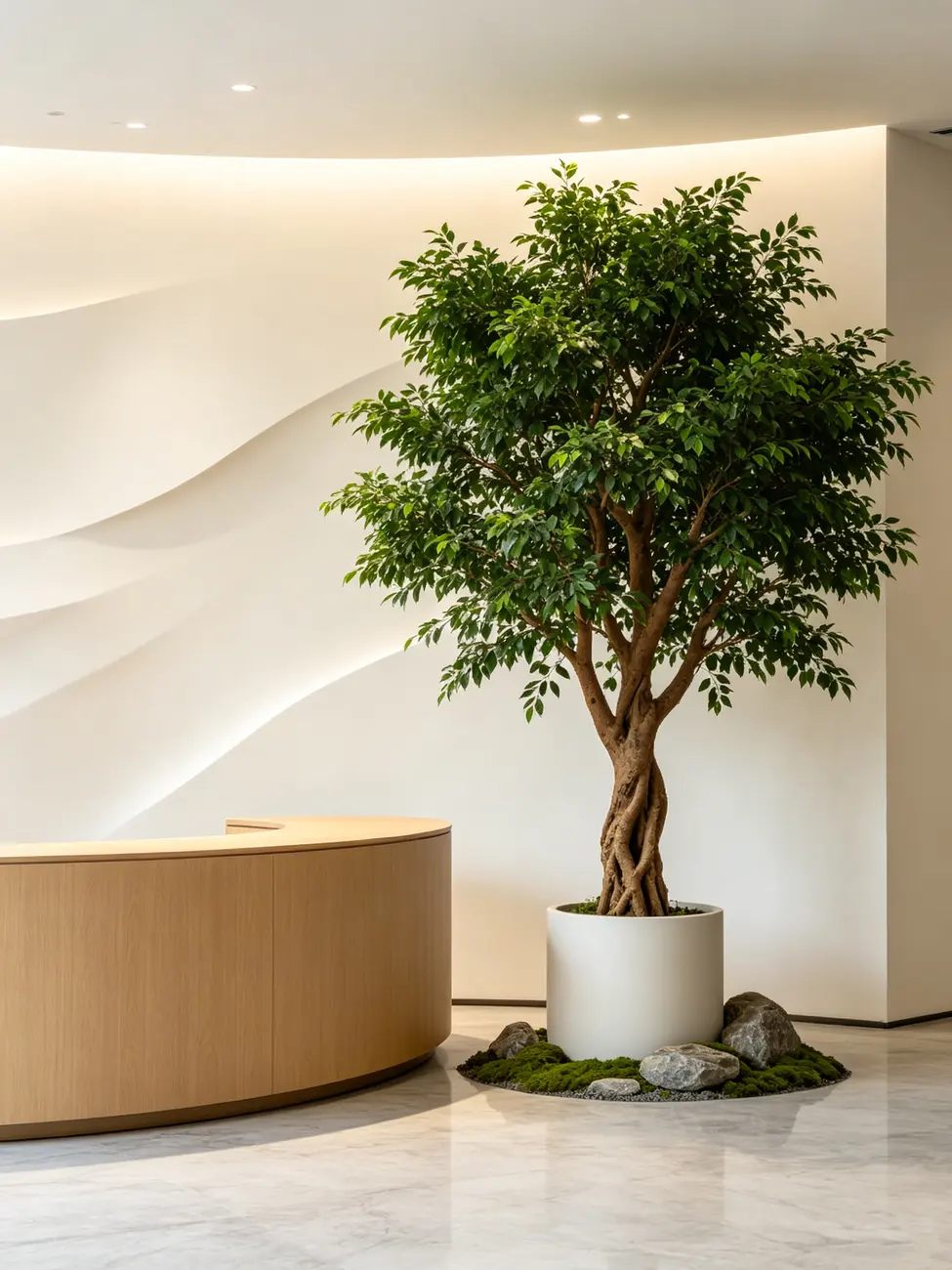 Artificial trees for office greenery solutions — view 10