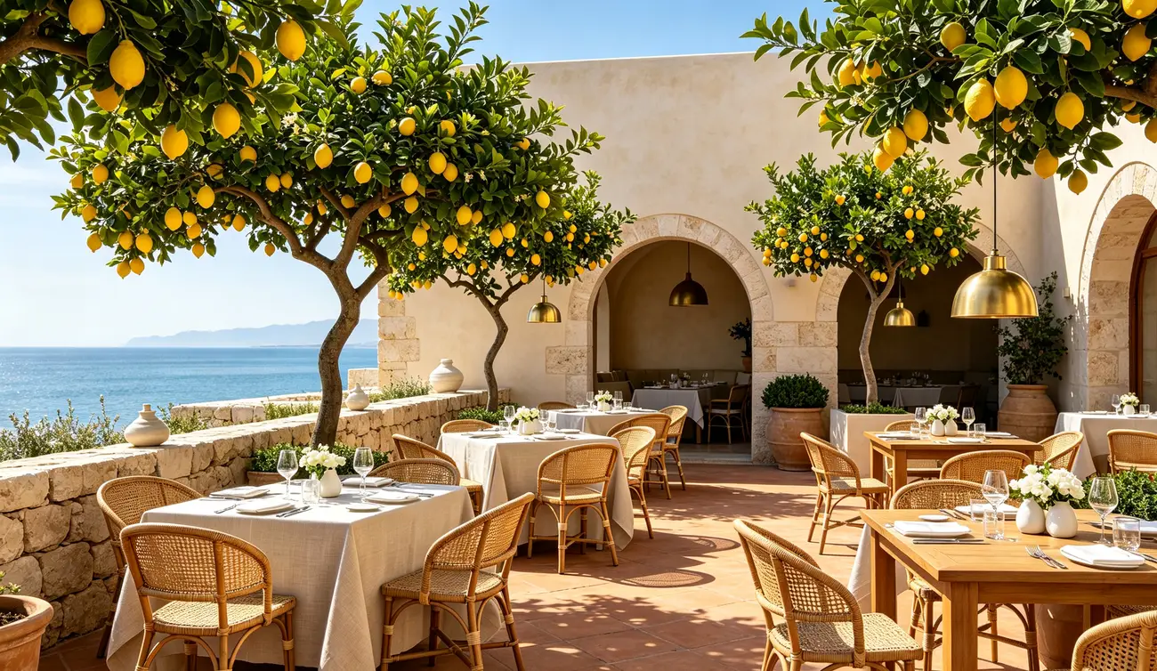 Artificial trees for restaurant greenery solutions — view 2