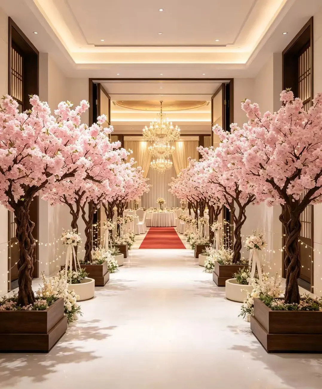 Artificial trees for wedding & event landscape solutions — view 8